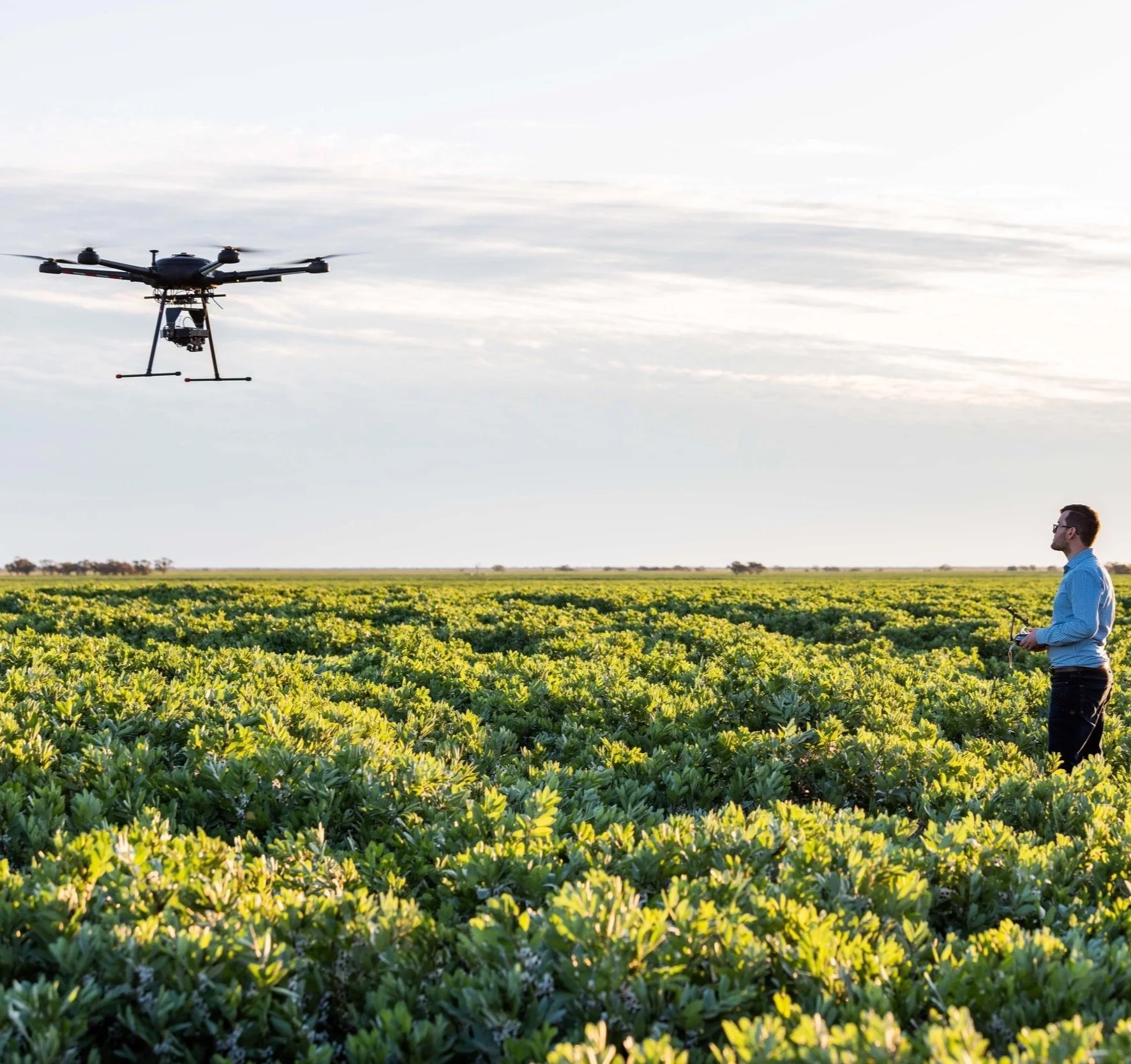 The Single family, developers of the AGCOPTER / Single Shot weed sensor